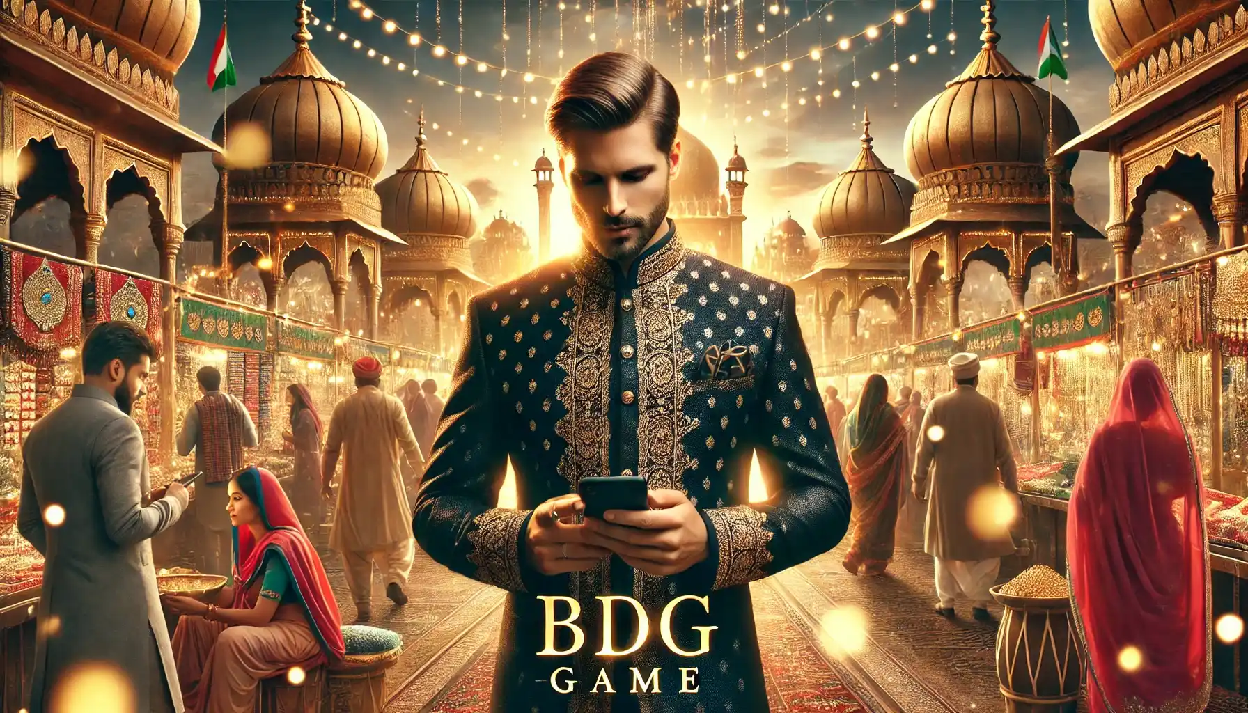 A man playing Big Daddy Games